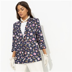 Жакет прямого силуэта, Всемирное признание (blue)