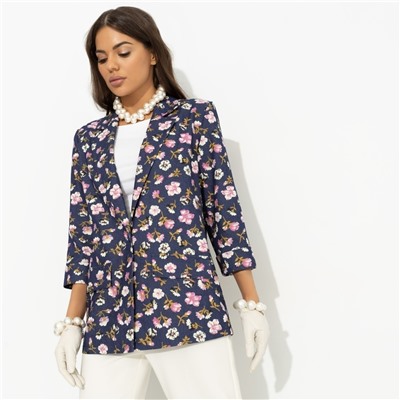 Жакет прямого силуэта, Всемирное признание (blue)