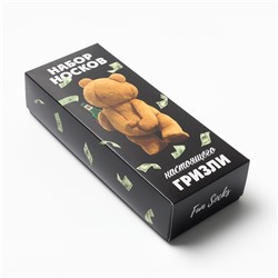 Носки мужские KAFTAN «Гризли», р. 41-44 (27-29 см), набор 5 пар