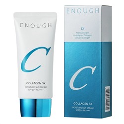 Enough Солнцезащитный крем для лица с коллагеном / Collagen 3X Moisture Sun Cream SPF50 PA+++, 50 мл 16000