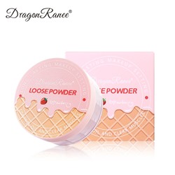 Рассыпчатая трехцветная пудра для закрепления макияжа Dragon Ranee, 10 гр. ТОН 03