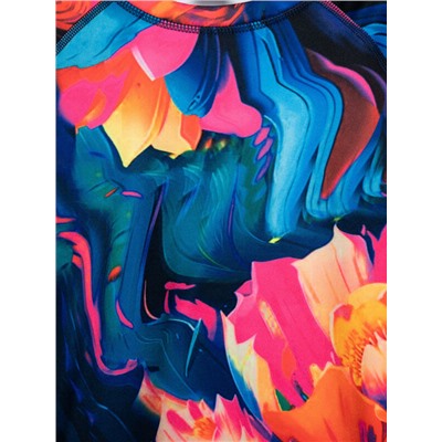 Термокомплект трикот. для девочек: фуфайка (футболка) с длин. рук, брюки