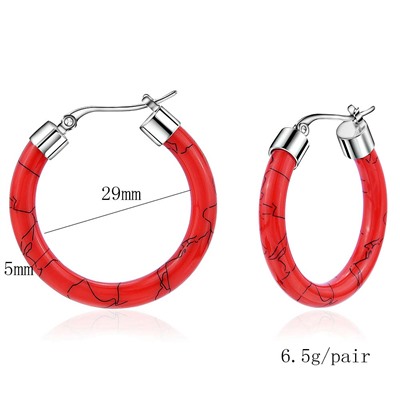 Акц -12% Серьги с замком кольцо арт. 13 1511 (id 267081)