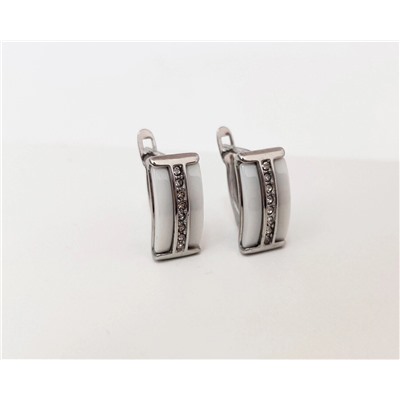 Серьги с керамикой