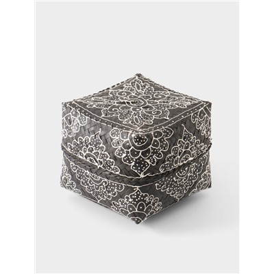 Корзинка плетёная «Бонтанг», 16×16×12 см, бамбук, тёмная