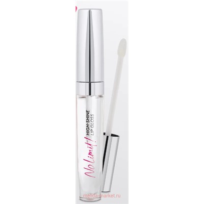 Monic Beauty Блеск для губ No limit ! High-Shine Lipgoss тон 07 Clear Glow