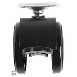 Опора колесная с фиксатором d=50, h=65