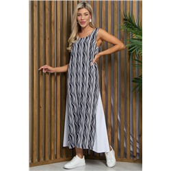 Сарафан Новый сезон (сине-белый) П13386-10М