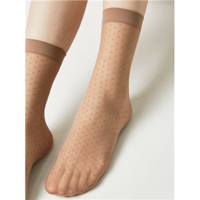 Полиамидные CONTE FANTASY 20 Носки в горошек