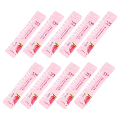 Увлажняющий крем для рук с персиком, набор 2 г × 10 шт.