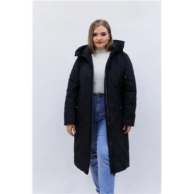 Демисезонная женская куртка осень-весна-еврозима 2810 (Черный)