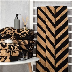 Полотенце махровое Этель «Диагональ» 70×130 см, 420 г/м², 100% хлопок