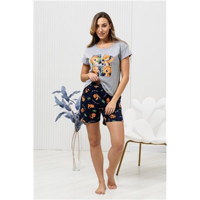 Пижама 18078 (Синий)