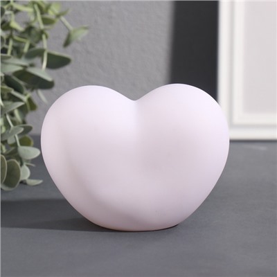 Фигурка светящаяся RISALUX «Сердце. Пара», LED-ночник, 3хLR44, 8×11×7 см
