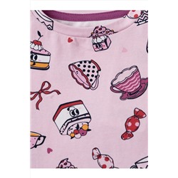 Пижама текстильная для девочек PLAYTODAY, 1239770