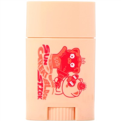 Elizavecca, Milky Piggy, Sun Great Block Stick, солнцезащитный стик, SPF 50+ PA +++, 22 г (0,78 унции)