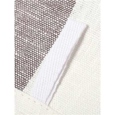 Кухонное полотенце «Этель» Graphite, 40×70 см, лён 100%, 260 г/м²