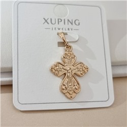 Кулон крест коллекция "Xuping" покрытие позолота, арт.101.355