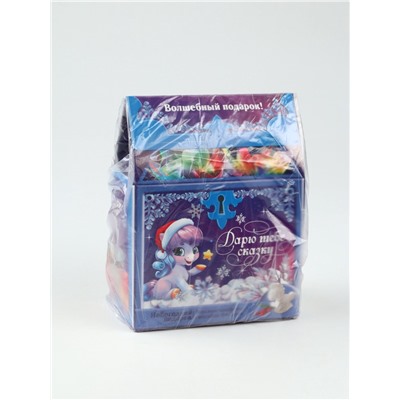 Набор конфет с гипсовой фигуркой в домике «Дарю тебе сказку», 500 г