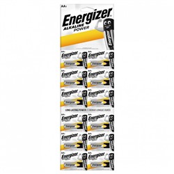 Батарейка ENERGIZER Alkaline Power АА 1.5V/LR06 (12 шт.) (Щелочной элемент питания)