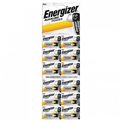 Батарейка ENERGIZER Alkaline Power АА 1.5V/LR06 (12 шт.) (Щелочной элемент питания)