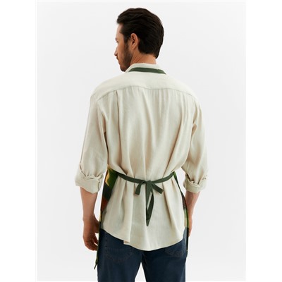 Фартук «Доляна. Генерал кухни», 60×70 см, 100% хлопок, рогожка 160 г/м²