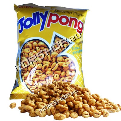 Воздушные пшеничные зерна Джолли понг (Jolly Pong) 60 г Акция