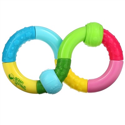 Green Sprouts, Infinity Rattle, 3+ Months, 1 Rattle