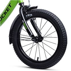 Велосипед 16" Rocket Gem, цвет зеленый