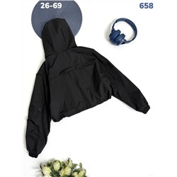Ветровка 658 чёрный
