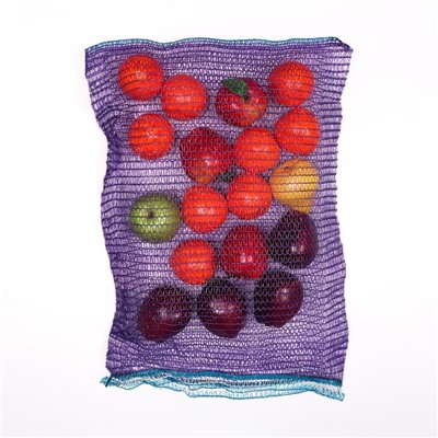 Сетка овощная, фиолетовая, 35×60 см, 15 кг набор 100 шт.