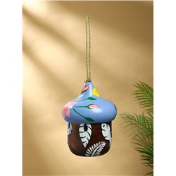 Подвесной декор «Скворечник-орешек», 25×20×20 см, дерево