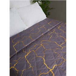 Покрывало Унисон - Кракле, цвет серый