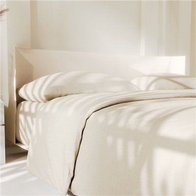 Постельное бельё 1.5-спальное «Этель» Vanilla sky, поплин