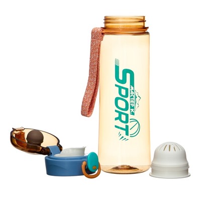 Бутылка для воды SPORT, 500 мл, с поильником