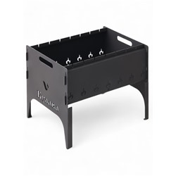 Мангал разборный «Булава» мини, 40×30×32 см, толщина металла 2 мм, с сумкой