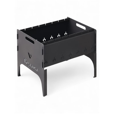 Мангал разборный «Булава» мини, 40×30×32 см, толщина металла 2 мм, с сумкой