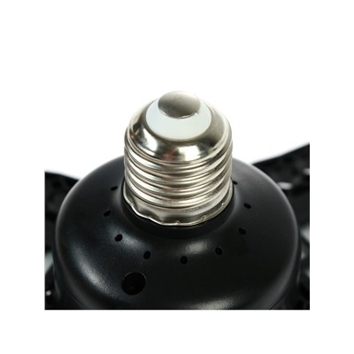 Фитолампа для растений, светодиодная, Е27, 22 Вт, IP20, 265 В, 360°, складная, биколорная