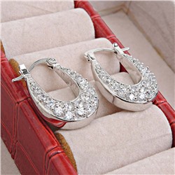 Акц -12% Серьги с английским замком арт. GL E1 (id 189370)