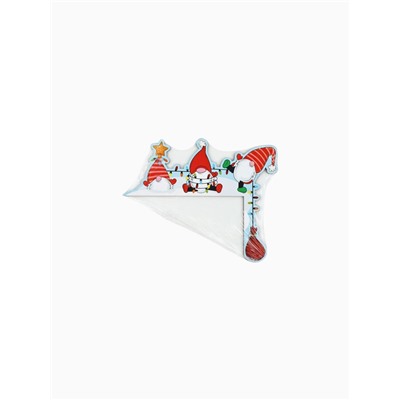 Новогодний декор на раму двери «Гномы», 25.5×20.4 см