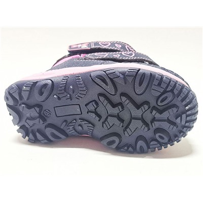 AL5723 син Ботинки зима для девочек (23-28)/6