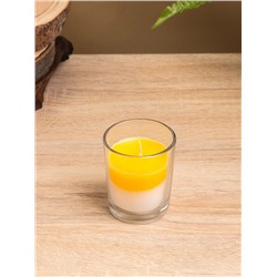 Свеча ароматическая Candle 100 г, сияние+хлопок