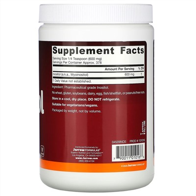 Jarrow Formulas, инозитол, порошок, 227 г (8 унций)