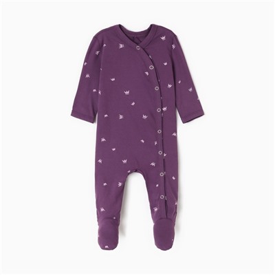 Комбинезон детский MINAKU, рост 80-86 см, фиолетовый