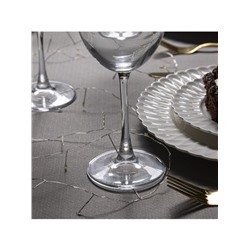 Гирлянда «Мишура» 5 м роса, IP20, серебристая нить, 100 LED, свечение тёплое белое, 12 В