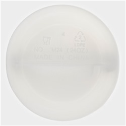 Бутылка для соусов, 700 мл, 27×6.5 см, пластик, белая