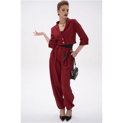 Брюки – алладины Джуди (бордовый)