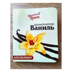Ароматизатор Ваниль на открытке 1.5 мл