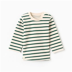 Лонгслив Крошка Я Oranges, рост 62-68 см, молочный