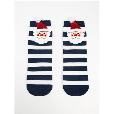 Носки новогодние женские Collorista «Дедушка Мороз», размер 36-41 (23-27 см)